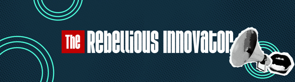 The Rebellious Innovator Anti-Hero Social Media Marketer blog graphic